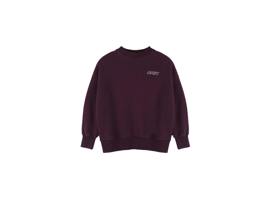 JNST Sweater - Cherry bordeaux