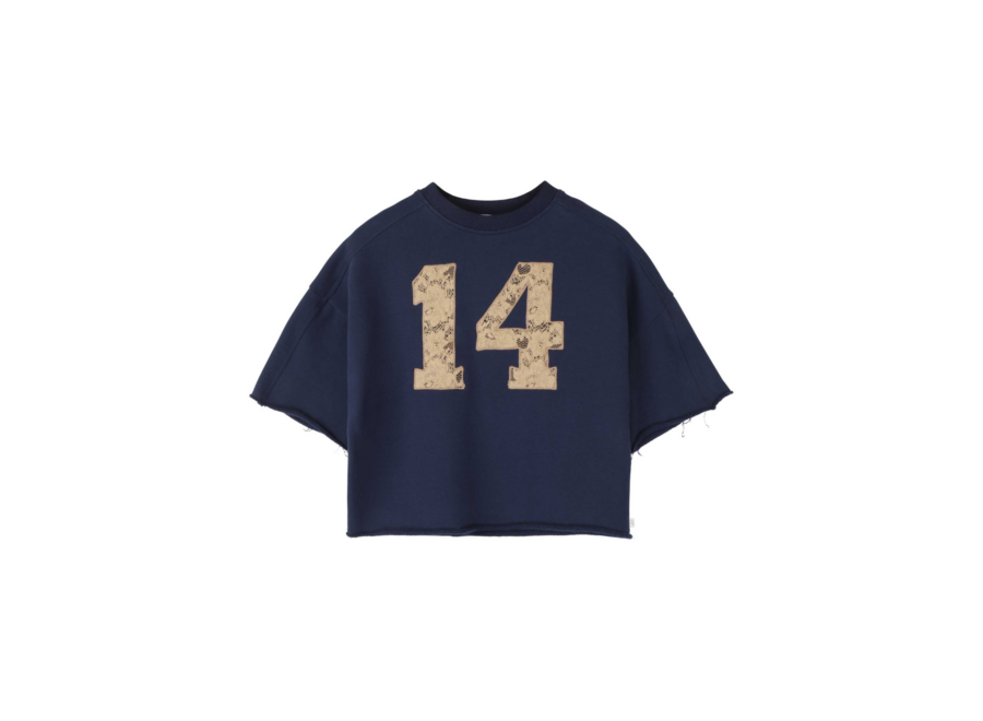 Tessie sweater ss - Navy blue