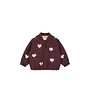 Juno sequin bomber jacket - Decadent chocolate