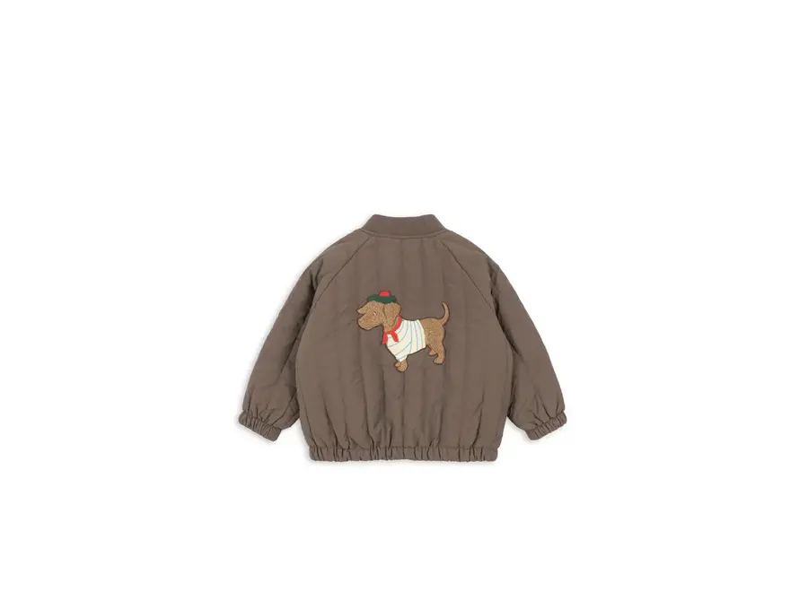 Juno bomber jacket - Walnut