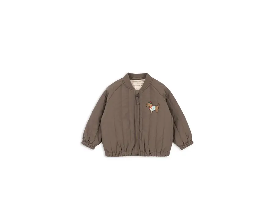 Juno bomber jacket - Walnut
