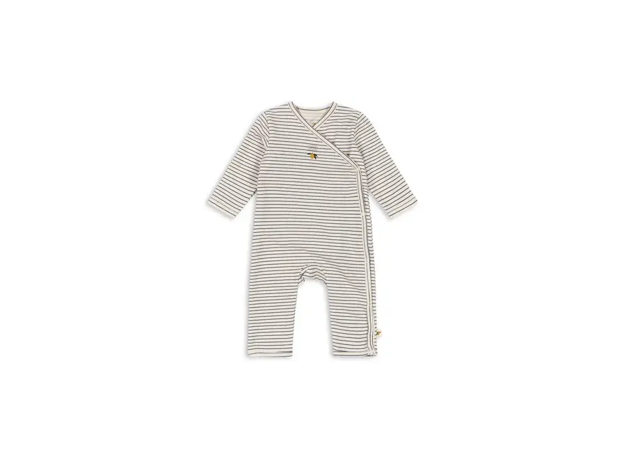 Basic newborn onesie - Stripe como