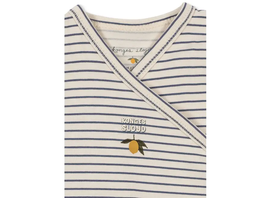 Basic newborn onesie - Stripe como