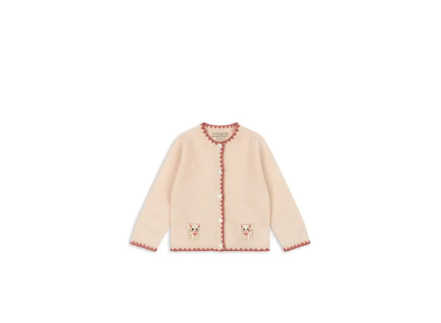 Colette cardigan - Rosey