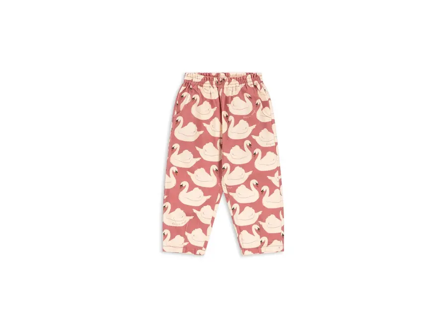 Magot frill pants - Swan rose