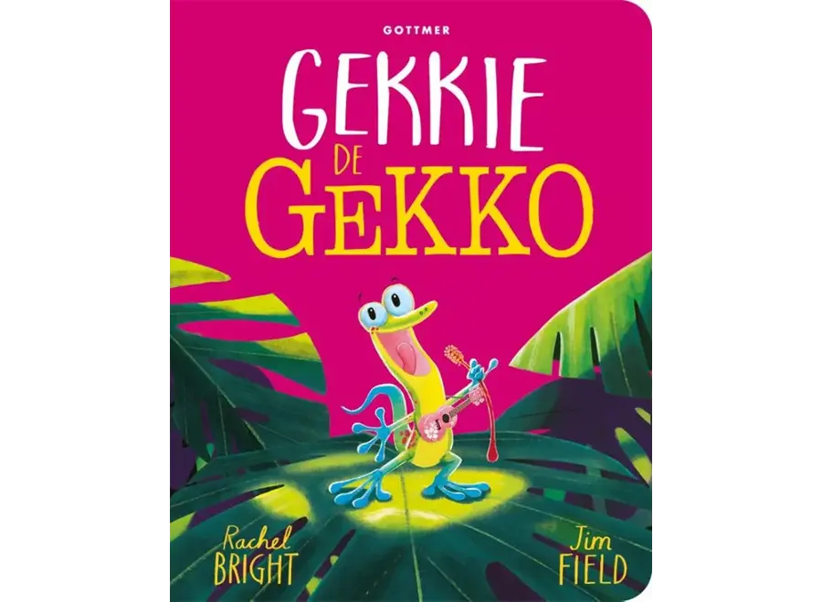 Kartonboekje - Gekkie de gekko (3+)