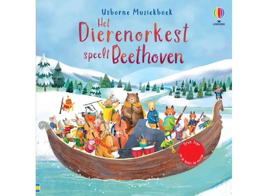Geluidenboek - Het dierenorkest speel Beethoven