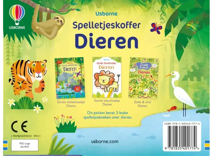 Spelletjeskoffer dieren (3+)