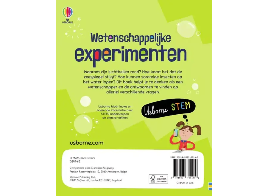 Wetenschappelijke experimenten (6+)
