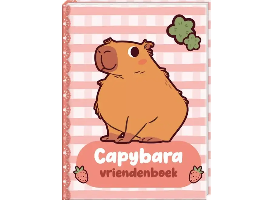 Vriendenboekje - Capybara