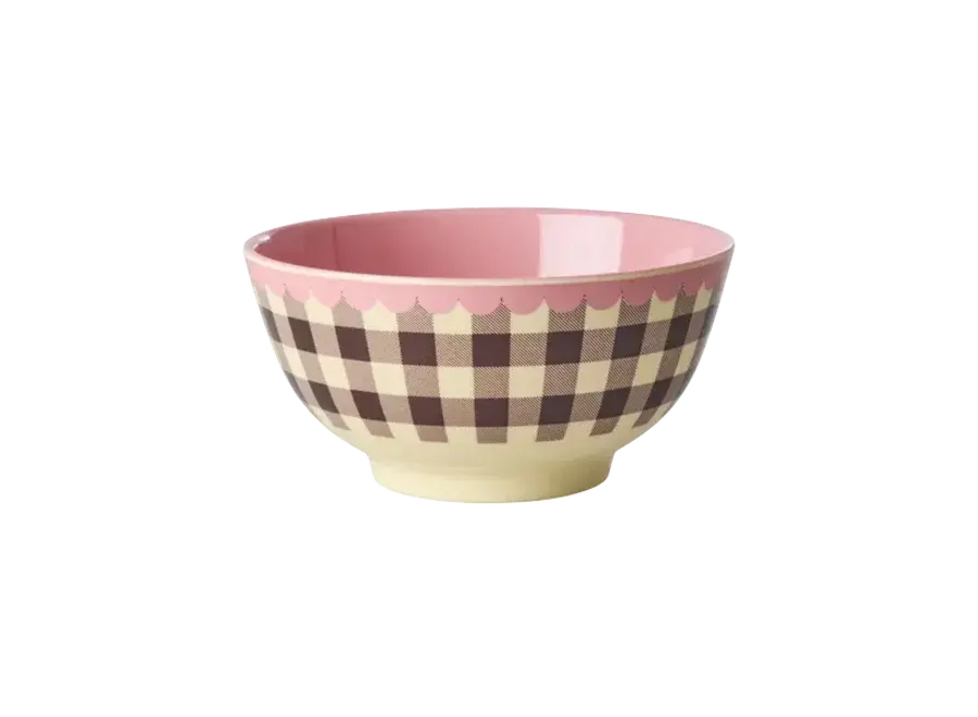 Melamine bowl - Check me out (700 ml.)