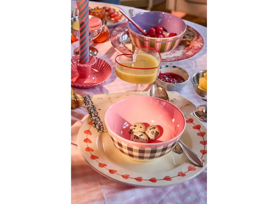 Melamine bowl - Check me out (700 ml.)