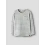 Thoro Jen LS slim top - Turtledove/ Momument