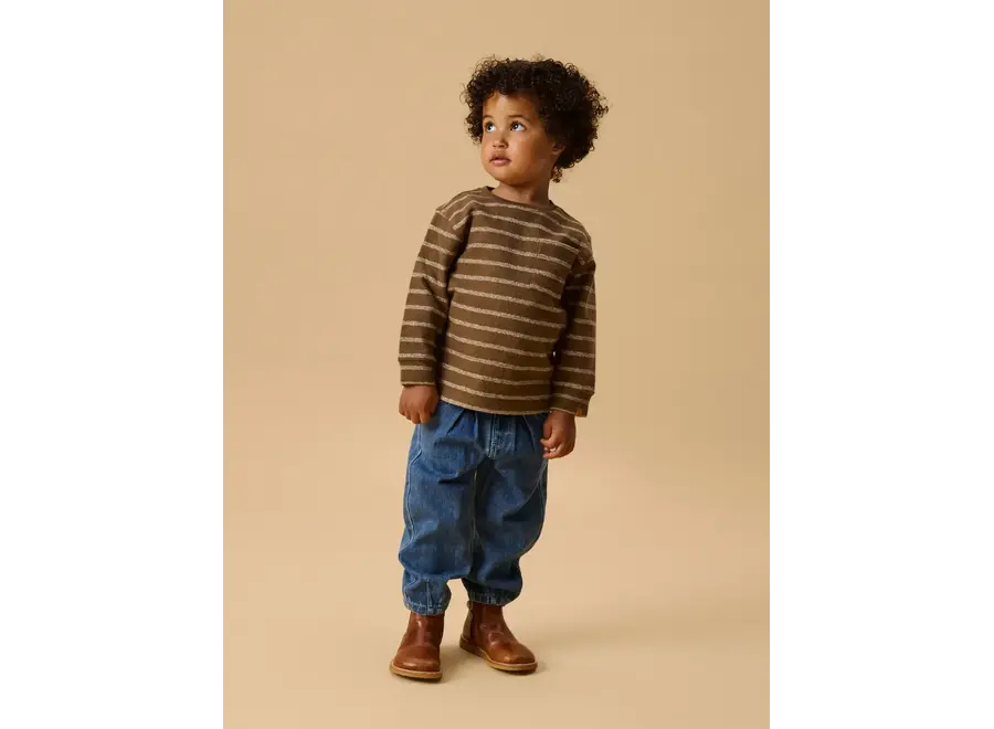 Nobello baggy jeans - Dark blue denim