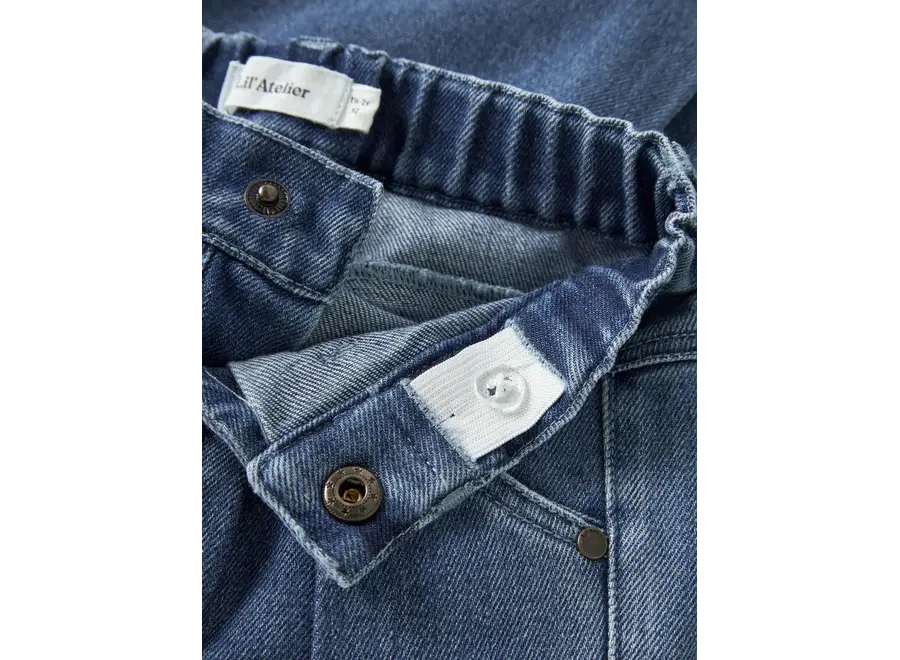 Nobello baggy jeans - Dark blue denim