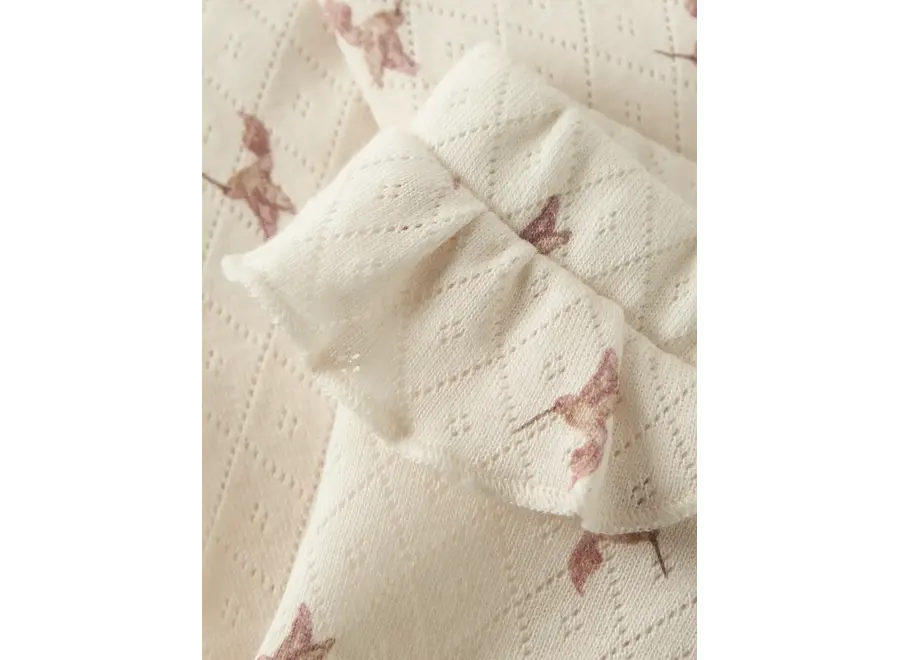 Rachello Sig slim leggings - Turtledove/ Birds