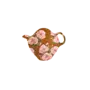 Teabag plate - Bon vivant 'flowers'