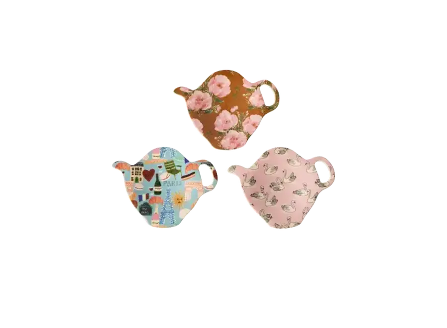 Teabag plate - Bon vivant 'Paris'