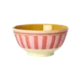 Melamine bowl - Organic stripes print (700ml)