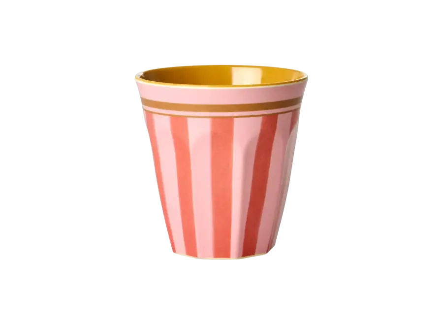 Melamine cup - 'Organic stripes' print