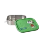 Stainless steel lunchbox - Green - Snoopy print