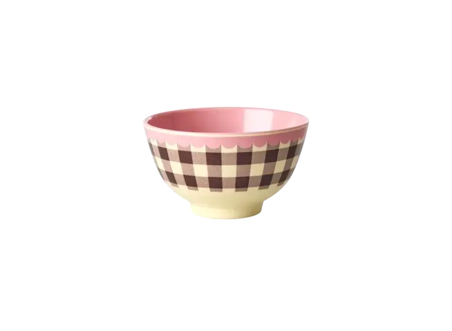 Small melamine bowl - 'Check me out' print