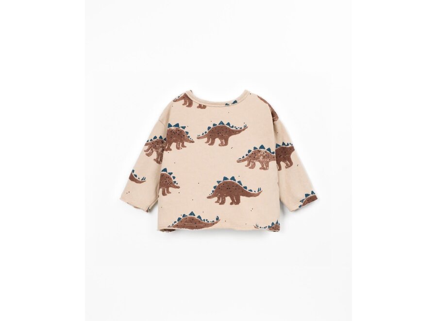Printed jersey LS T-shirt - Skein