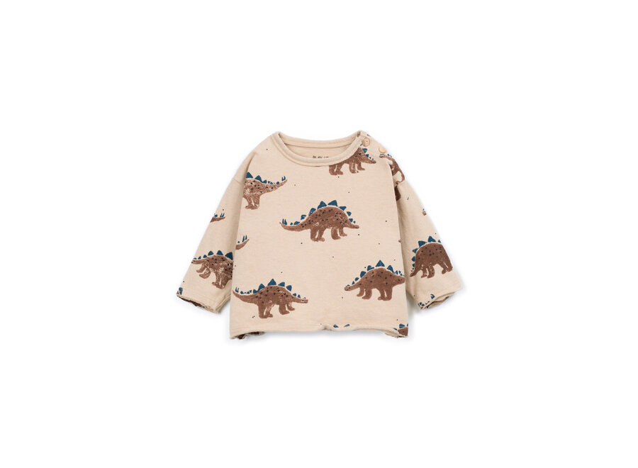 Printed jersey LS T-shirt - Skein