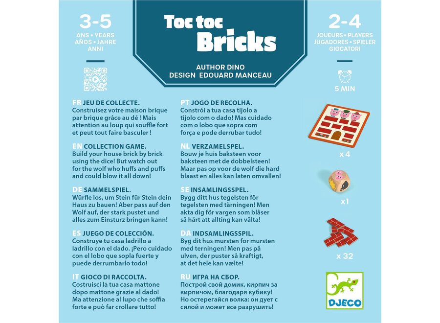 Spelletje - Toc Toc Bricks
