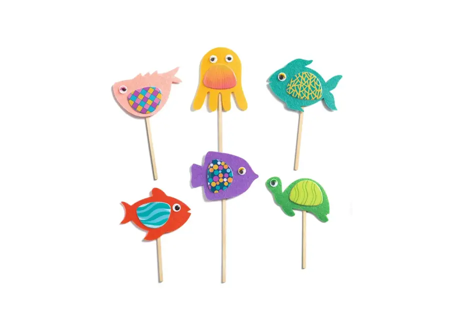 Collage frutsels - Vrolijk aquarium