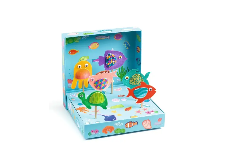 Collage frutsels - Vrolijk aquarium