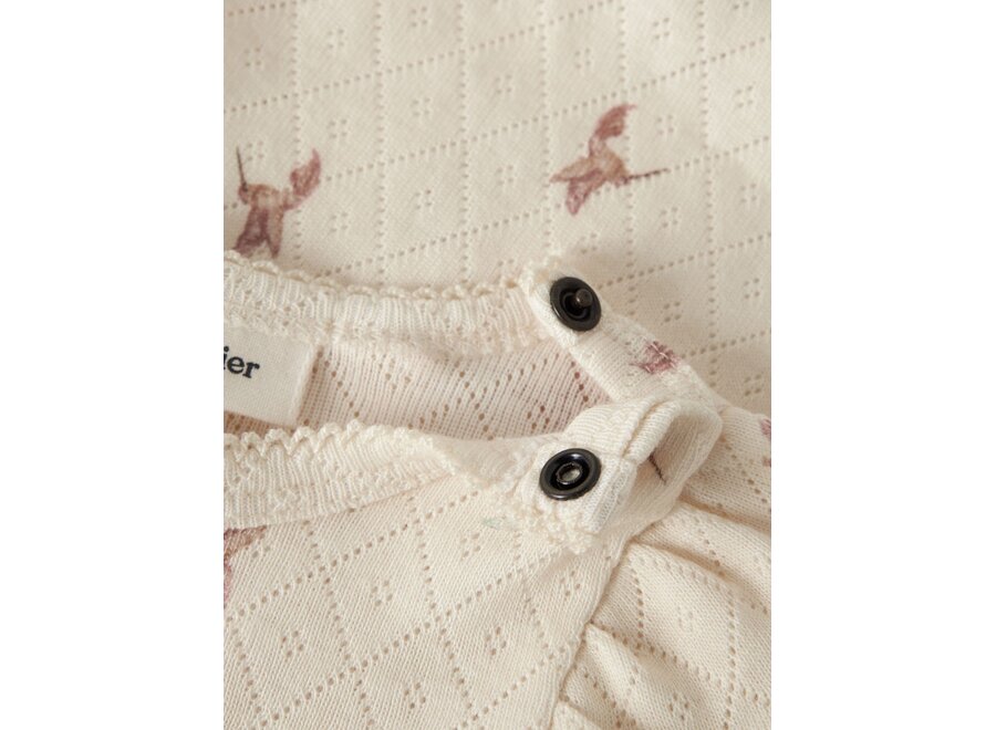 Rachello Tyl LS slim body - Turtledove/ Birds
