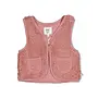 Teddy gilet - Mauve