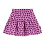 Adore sweat skirt - Purple hearts