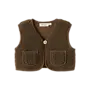 Jono RLX sherpa vest - Teak