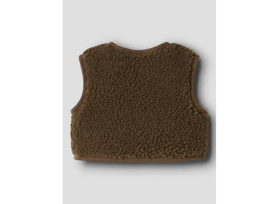Jono RLX sherpa vest - Teak