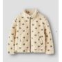 Nalo Sui sherpa loose jacket - Turtledove/ Snail