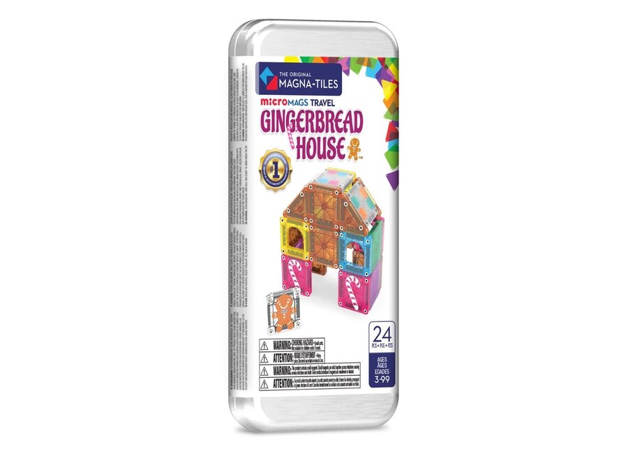 Micro mags travel set - Gingerbread house