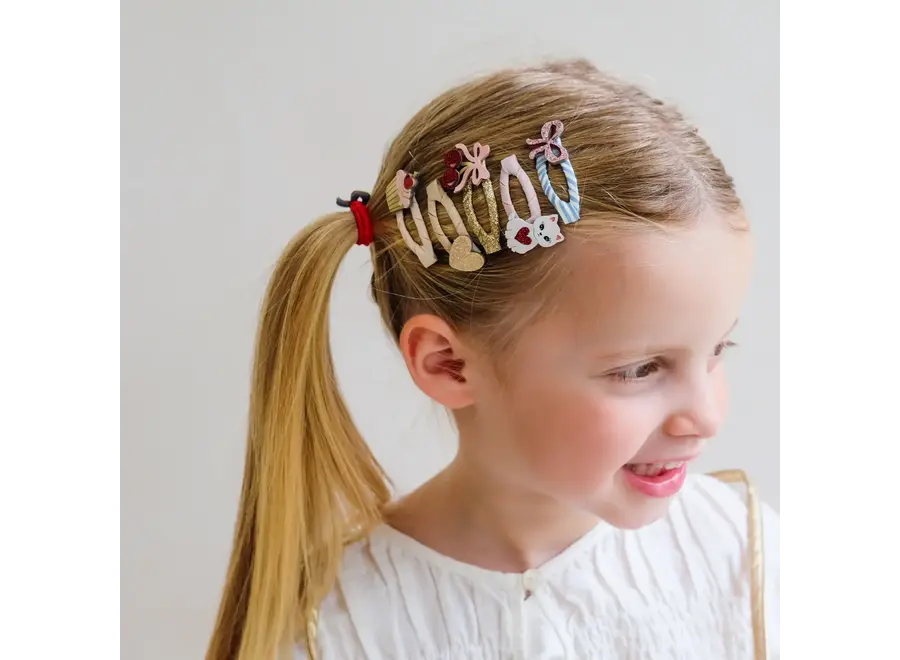 Kittybow mini hair clips