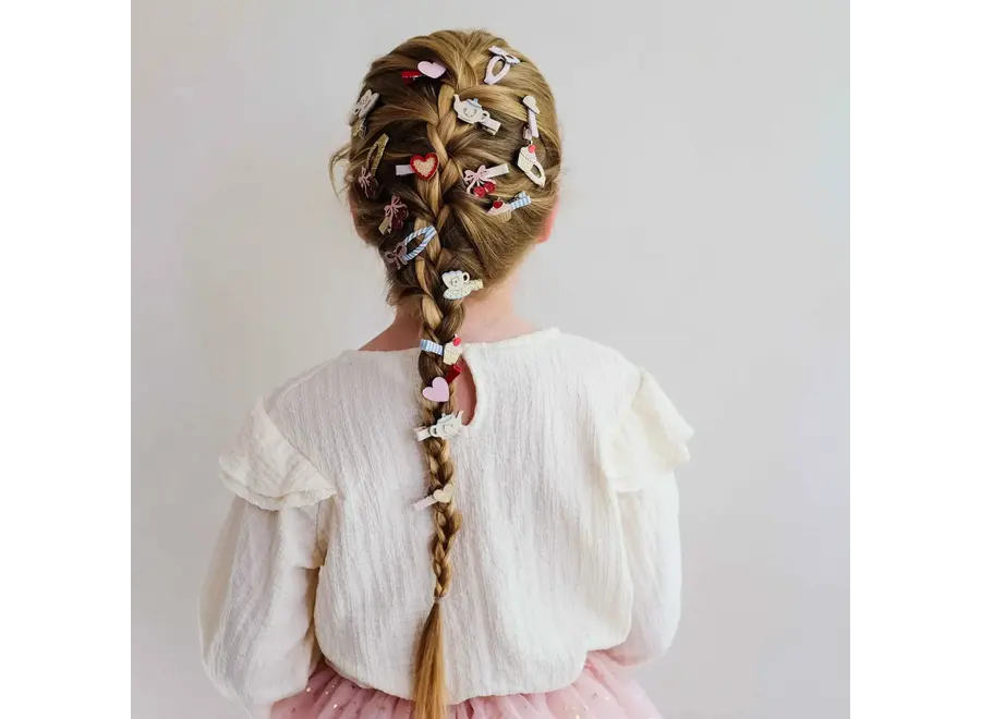 Afternoon tea salon hair clips