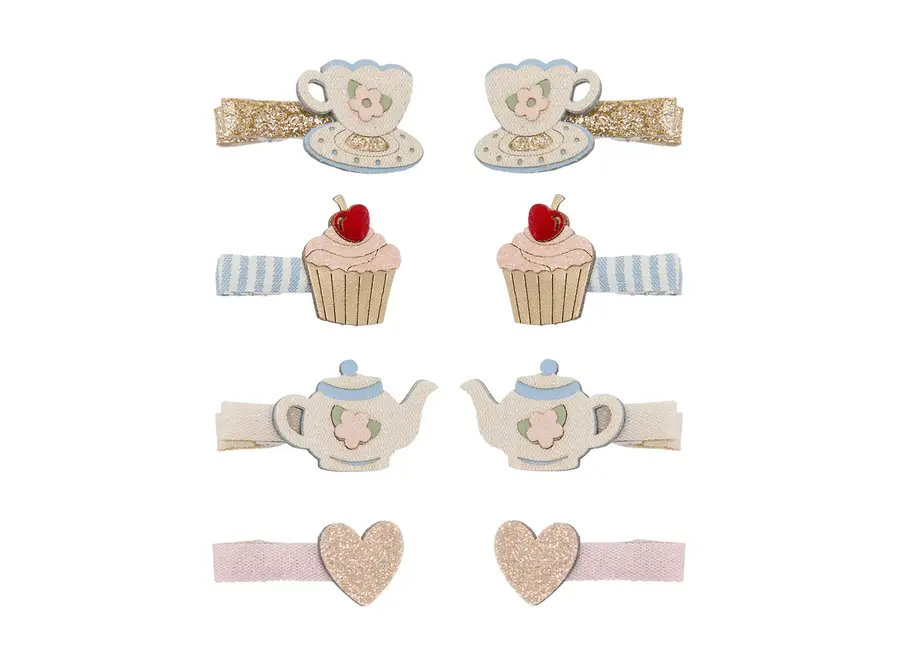 Afternoon tea salon hair clips