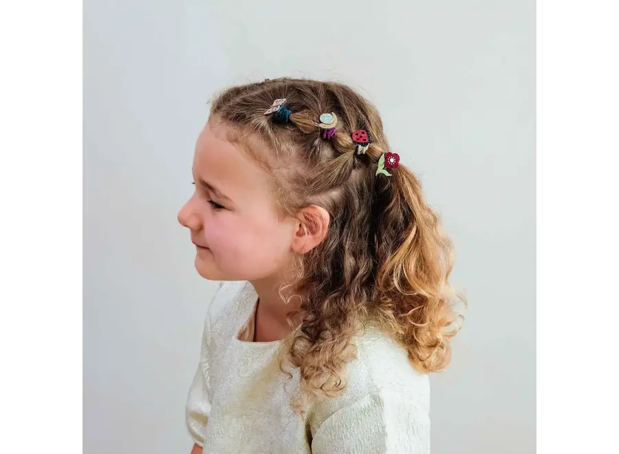 Winter mini beasts mini hair ties