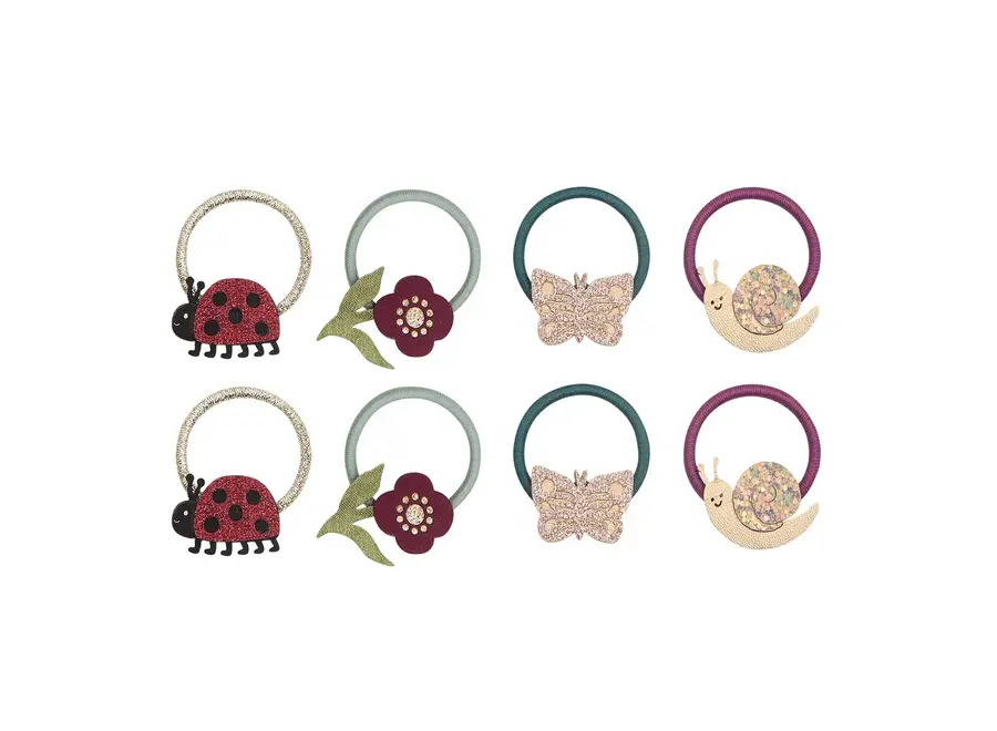 Winter mini beasts mini hair ties