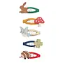 Woodland pals mini hair clips