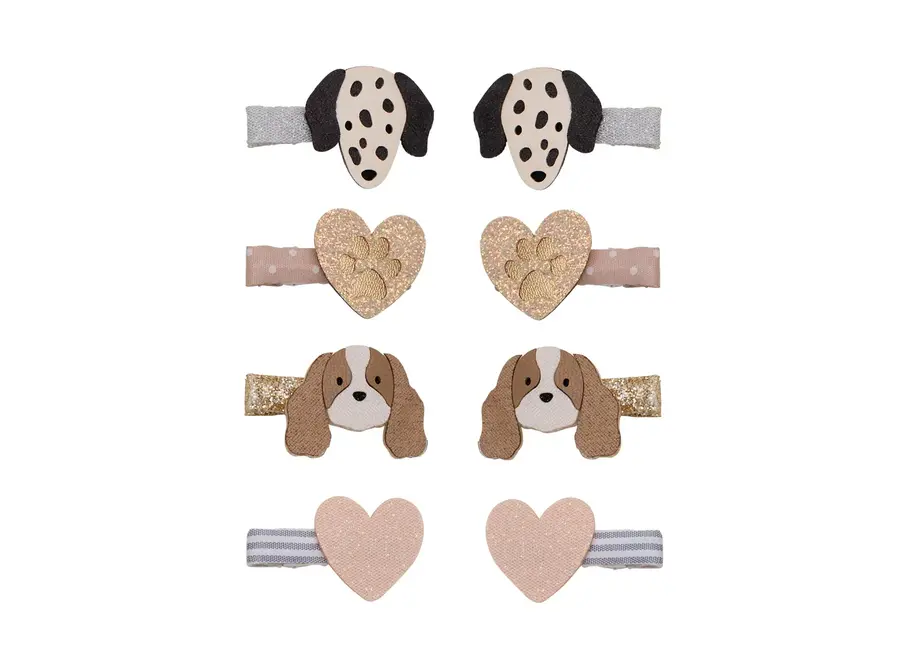 Puppy love salon hair clips