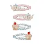 Afternoon tea hair clips