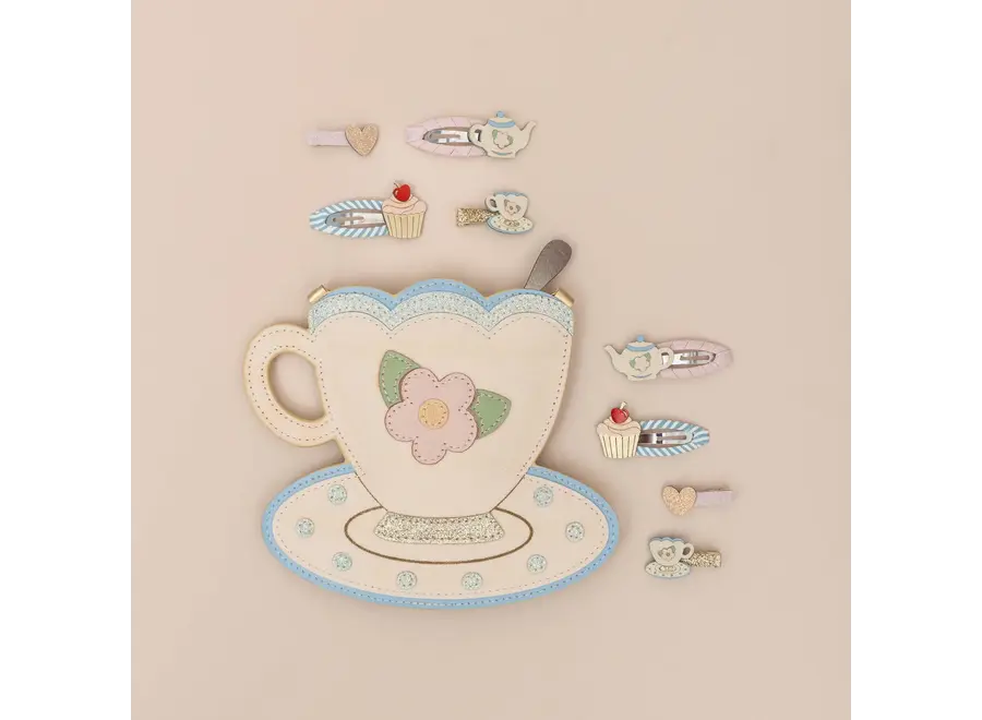 Afternoon tea hair clips