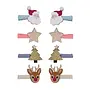 Christmas salon hair clips