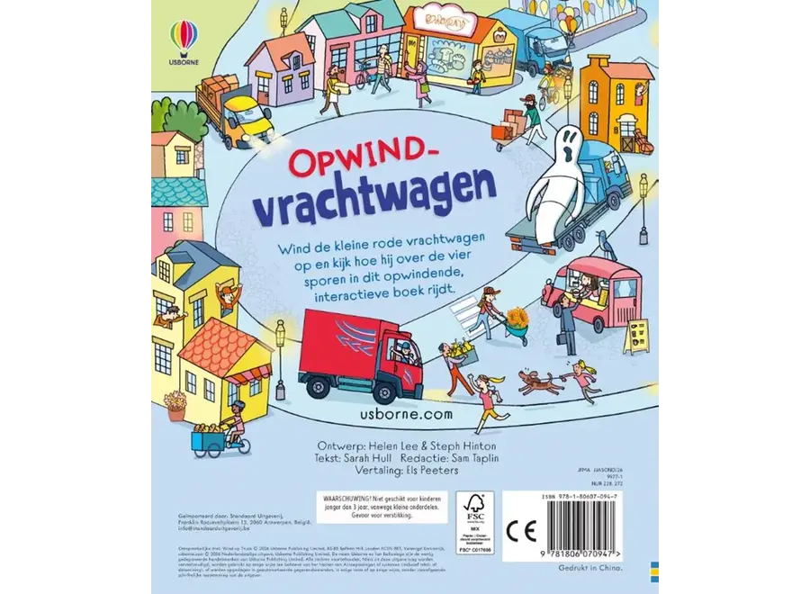 Opwindvrachtwagen