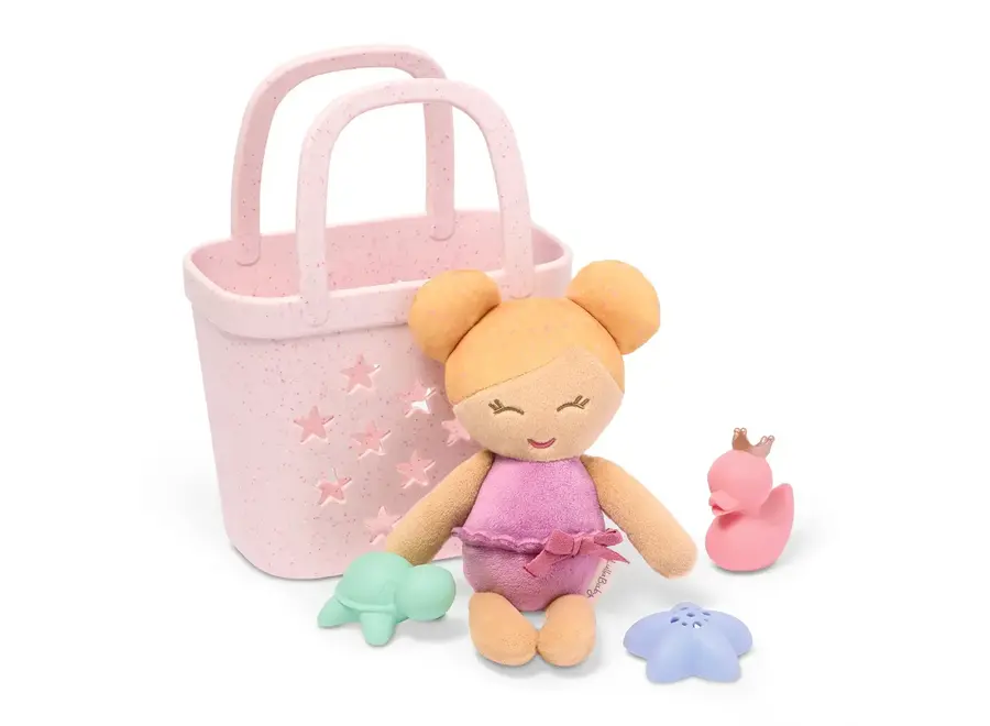 Baby Doll blond hair & Bad speelgoed set